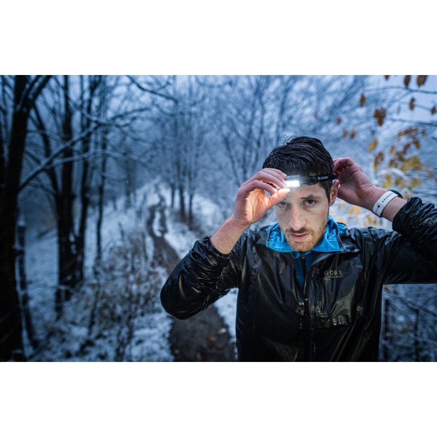 Ledlenser NEO9R - LED Stmívatelná nabíjecí čelovka LED/5000 mAh IP54 1200 lm 120h černá/modrá