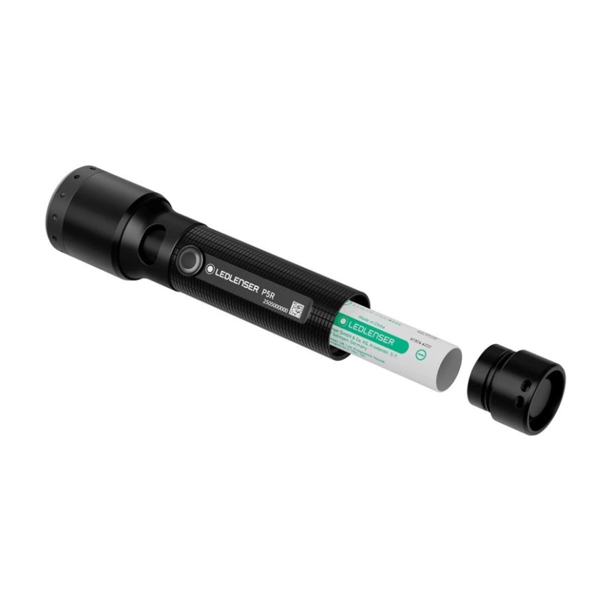 Ledlenser P5R - LED Stmívatelná nabíjecí svítilna LED/1xAA/700 mAh IP68 750 lm 20 h černá