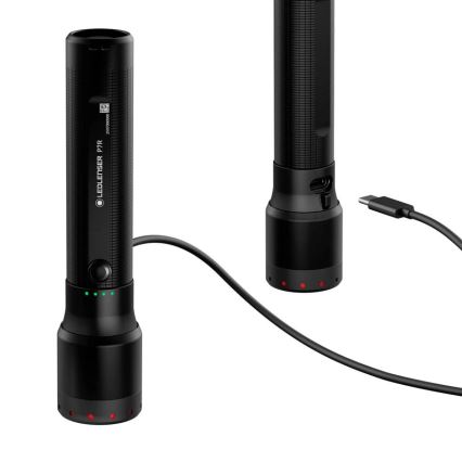 Ledlenser P7R - LED Stmívatelná nabíjecí svítilna LED/4600 mAh IP68 2000 lm 80 h černá