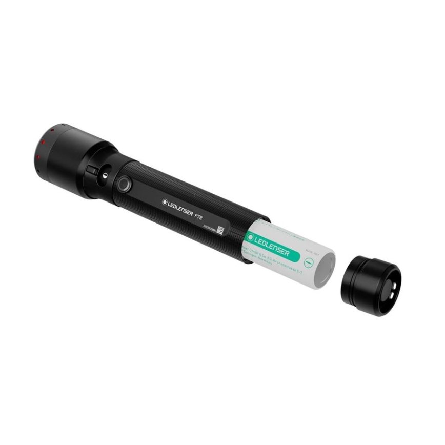 Ledlenser P7R - LED Stmívatelná nabíjecí svítilna LED/4600 mAh IP68 2000 lm 80 h černá