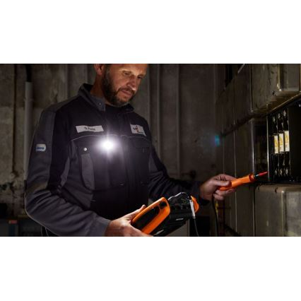 Ledlenser W1R - LED Stmívatelná nabíjecí pracovní svítilna s klipem LED/740 mAh IP54 220 lm