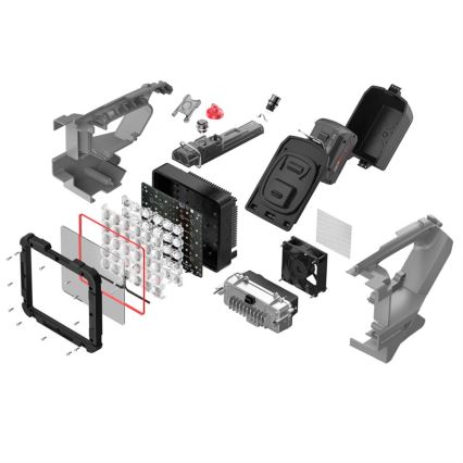 Ledlenser XP30R - LED Stmívatelná nabíjecí svítilna LED/5000 mAh IP54 32000 lm 16 h šedá