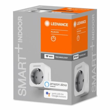 Ledvance - Chytrá zásuvka SCHUKO SMART+ EU Wi-Fi