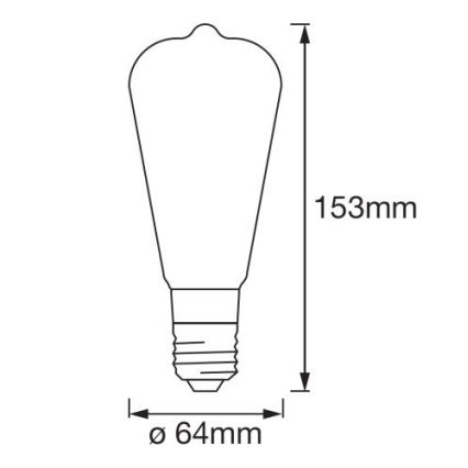 Ledvance - Inteligentní reproduktor Google Nest Mini + LED Stmívatelná žárovka SMART+ E27/5,5W/230V 2400K