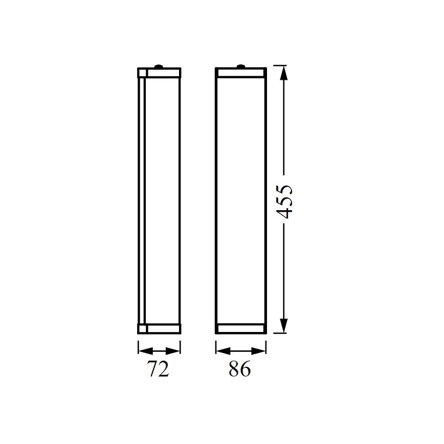 Ledvance - Koupelnové nástěnné svítidlo BATHROOM CLASSIC 3xE14/12W/230V IP44