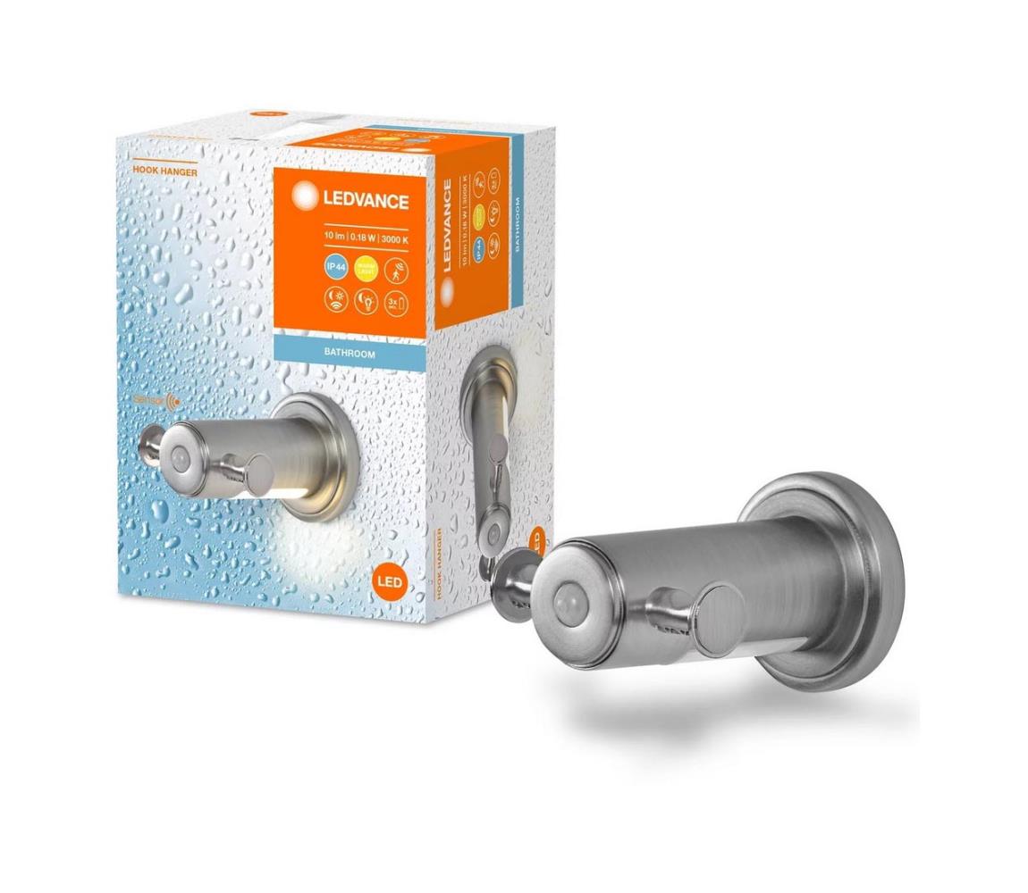 Ledvance Ledvance - Koupelnový nástěnný věšák s LED podsvícením IP44 P225270