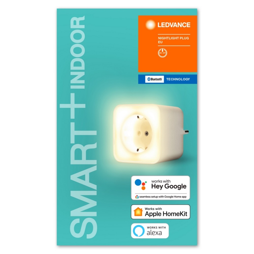 Ledvance - LED Chytrá zásuvka s osvětlením SMART+ PLUG 3680W