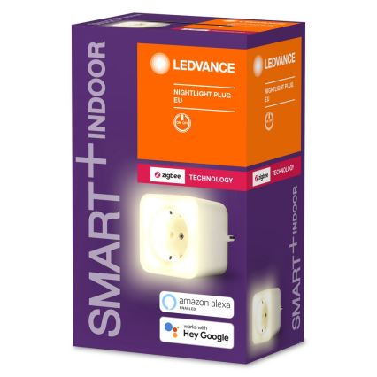 Ledvance - LED Chytrá zásuvka s osvětlením SMART+ PLUG 3680W
