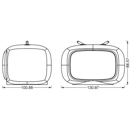 Ledvance - LED Dotyková dětská noční lampička TOUCH LED/2,5W/5V