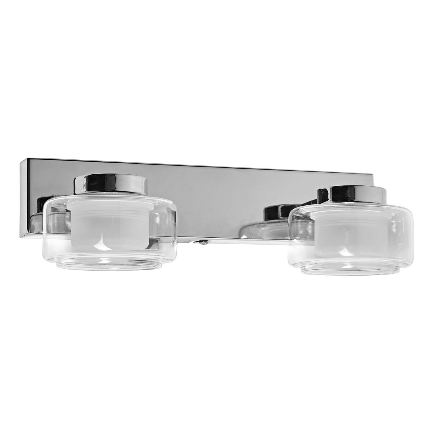 Ledvance - LED Koupelnové nástěnné svítidlo ORBIS FLAME 2xLED/5,5W/230V 3000/4000K IP44 lesklý chrom