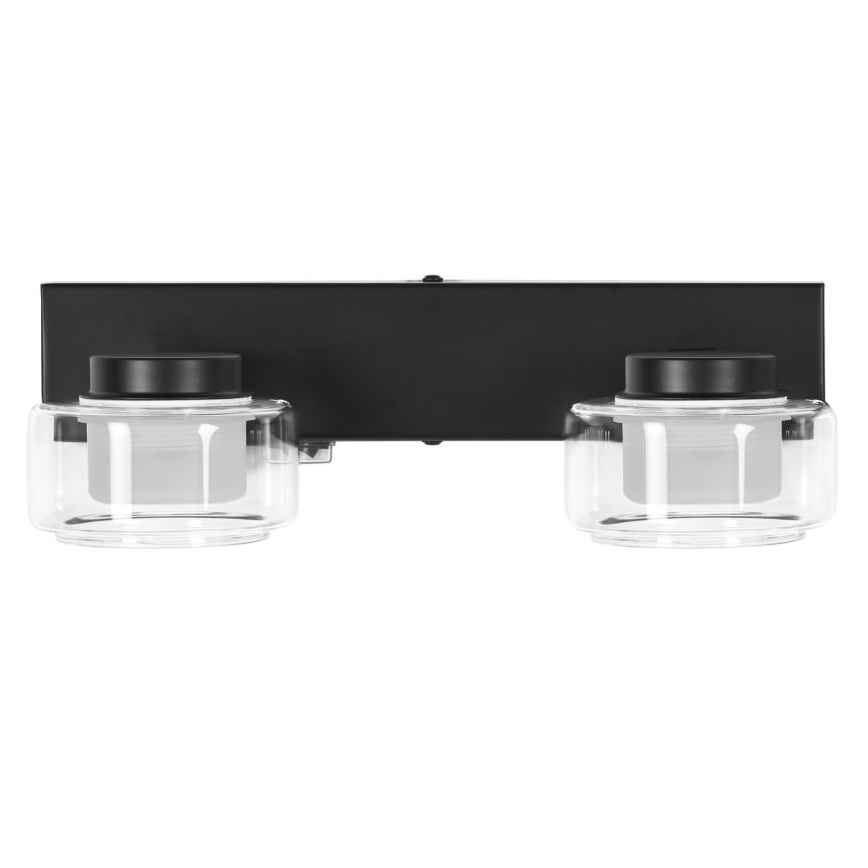 Ledvance - LED Koupelnové nástěnné svítidlo ORBIS FLAME 2xLED/5,5W/230V 3000/4000K IP44 černá