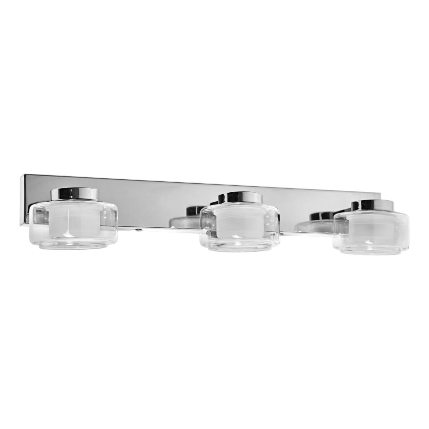 Ledvance - LED Koupelnové nástěnné svítidlo ORBIS FLAME 3xLED/5,5W/230V 3000/4000K IP44 lesklý chrom