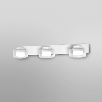 Ledvance - LED Koupelnové nástěnné svítidlo ORBIS FLAME 3xLED/5,5W/230V 3000/4000K IP44 bílá