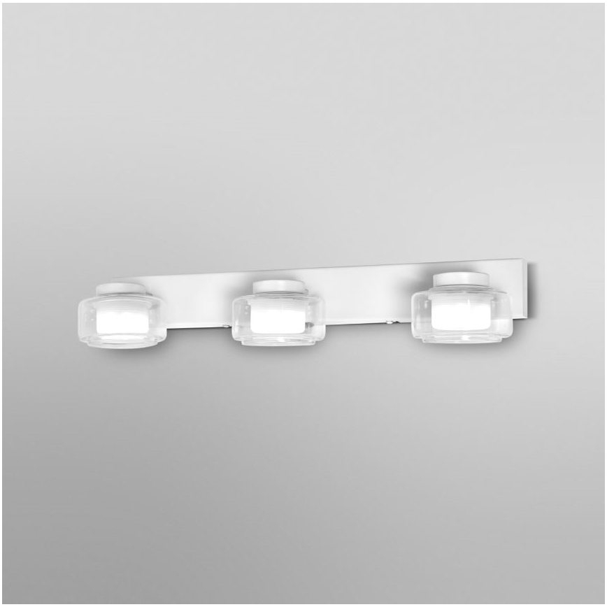 Ledvance - LED Koupelnové nástěnné svítidlo ORBIS FLAME 3xLED/5,5W/230V 3000/4000K IP44 bílá
