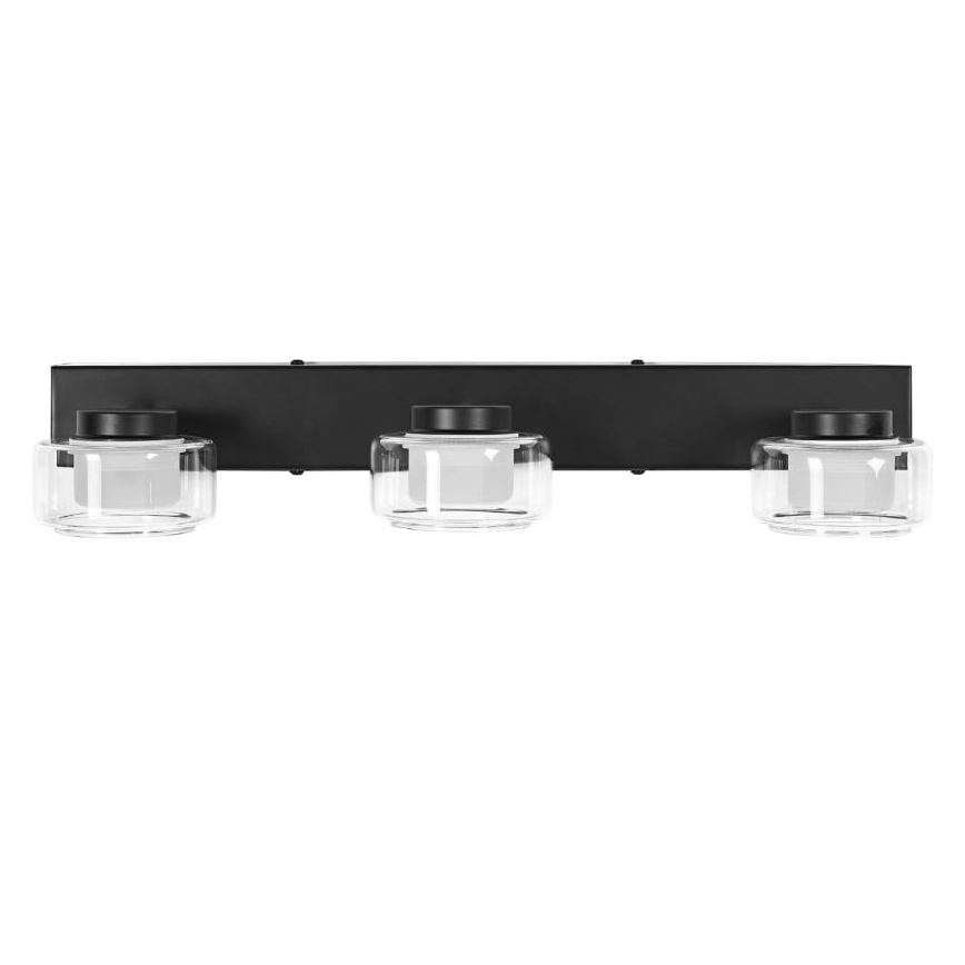 Ledvance - LED Koupelnové nástěnné svítidlo ORBIS FLAME 3xLED/5,5W/230V 3000/4000K IP44 černá