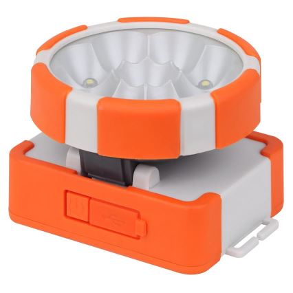 Ledvance - LED Nabíjecí čelovka FLASHLIGHT LED/1,5W/5V 1200 mAh