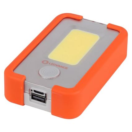 Ledvance - LED Nabíjecí svítilna s powerbankou FLASHLIGHT LED/4W/5V 3000mAh IPX2