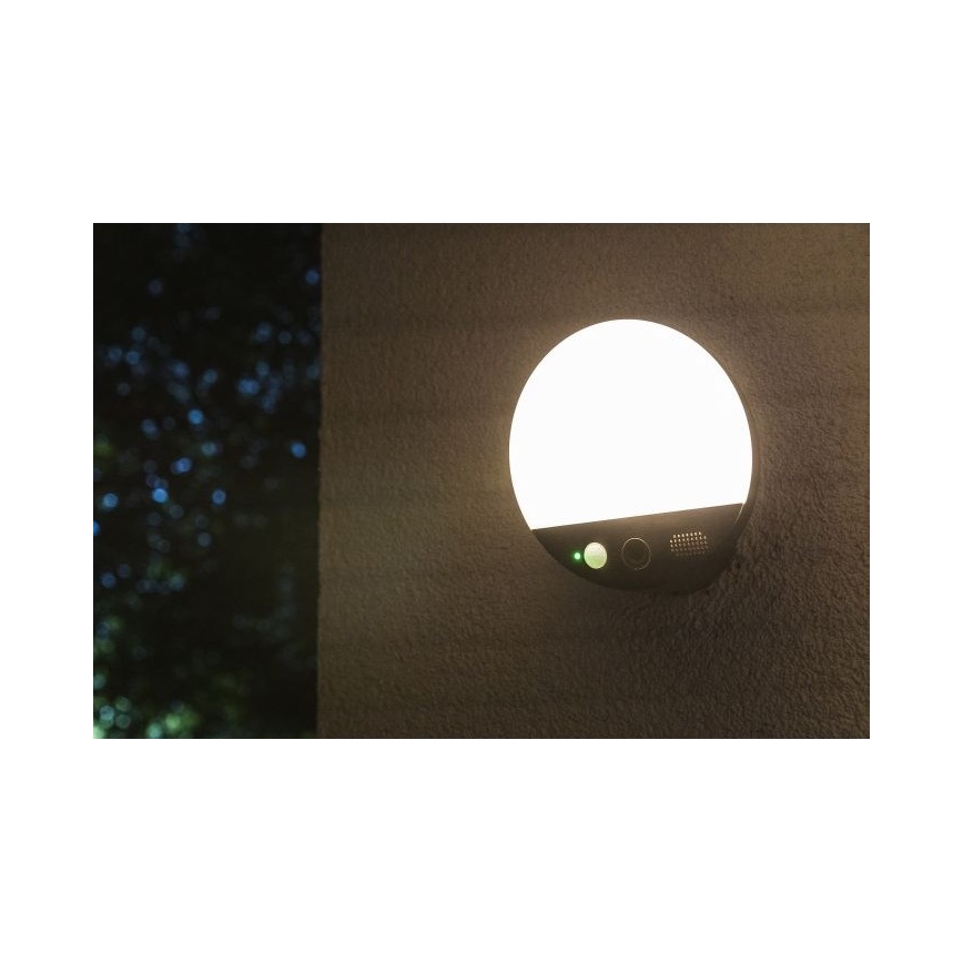 Ledvance - LED Venkovní nástěnné svítidlo se senzorem a kamerou SMART+ LED/15W/230V Wi-Fi IP44