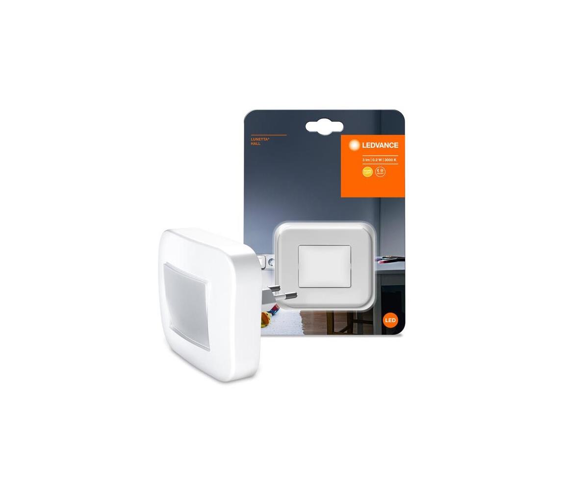 Ledvance Ledvance - LED Noční světlo se senzorem LUNETTA LED/0,2W/230V P224456
