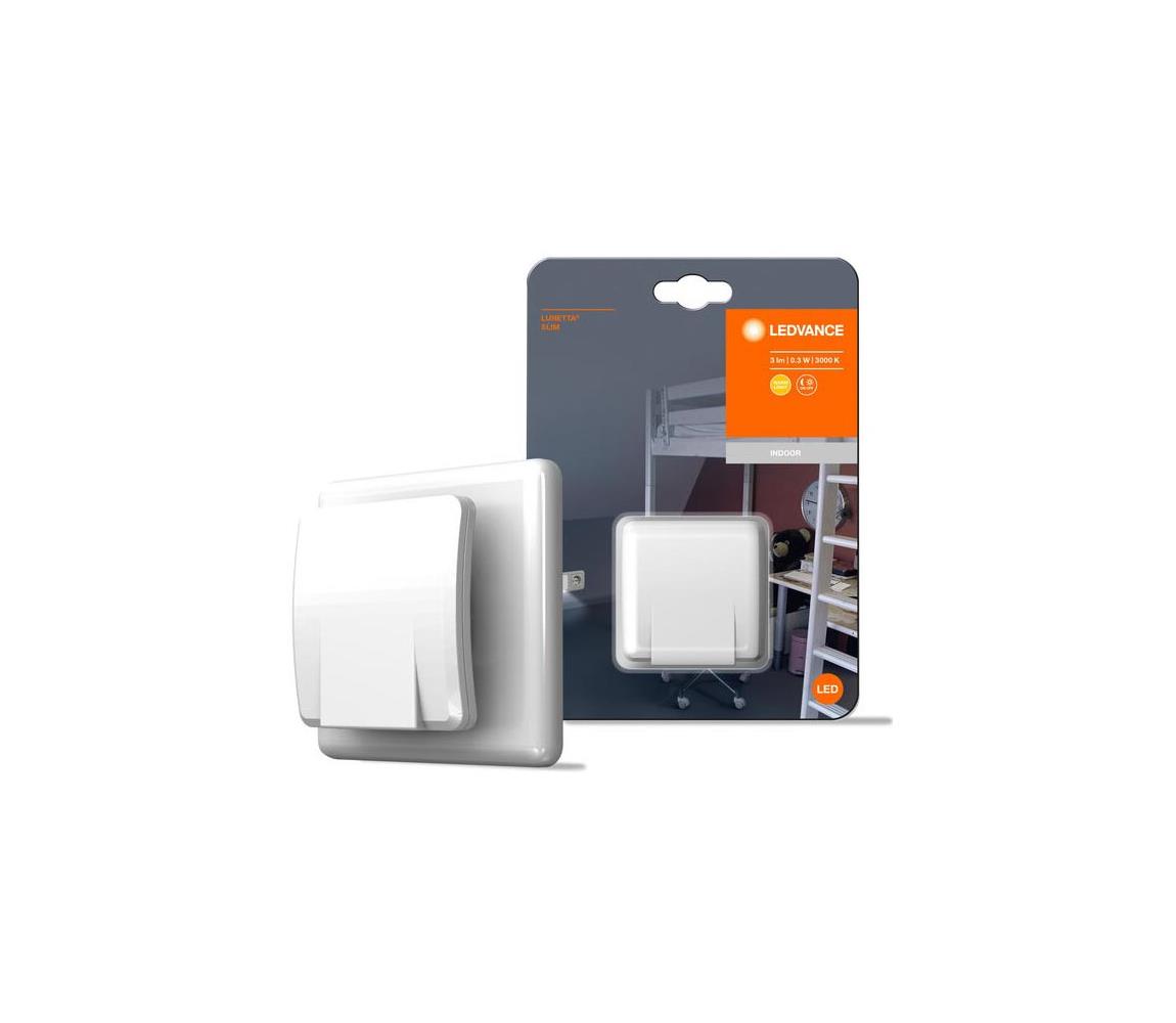 Ledvance Ledvance - LED Noční světlo se senzorem LUNETTA LED/0,3W/230V P224461