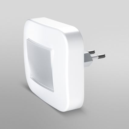 Ledvance - LED Noční světlo se senzorem soumraku LUNETTA LED/0,2W/230V