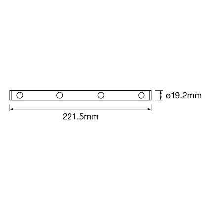 Ledvance - LED Orientační svítidlo LUMISTIXX LED/0,6W/4,5V