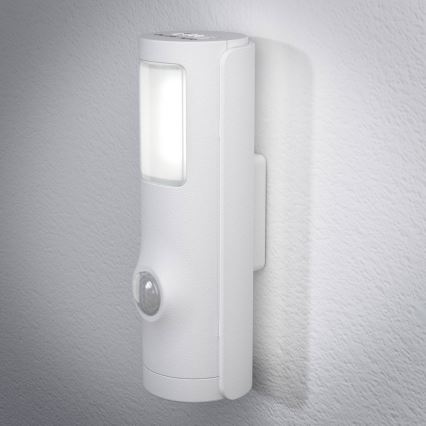 Ledvance - LED Orientační svítidlo se senzorem NIGHTLUX LED/0,35W/3xAAA IP54