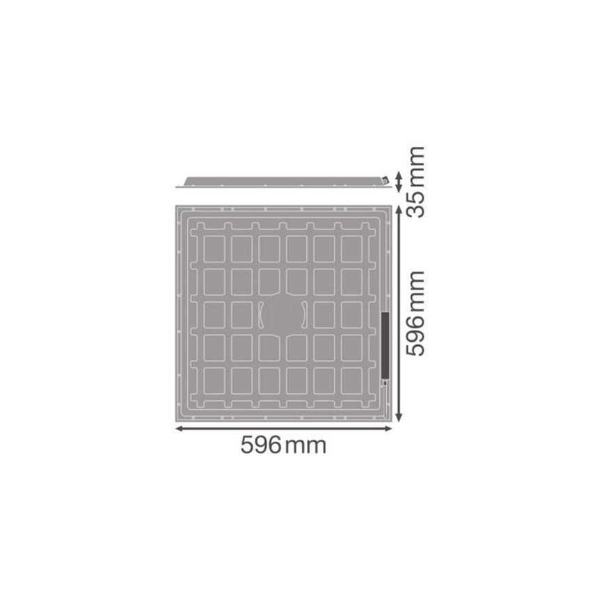 Ledvance - LED Podhledový panel ESSENTIAL LED/36W/230V 4000K 60x60 cm