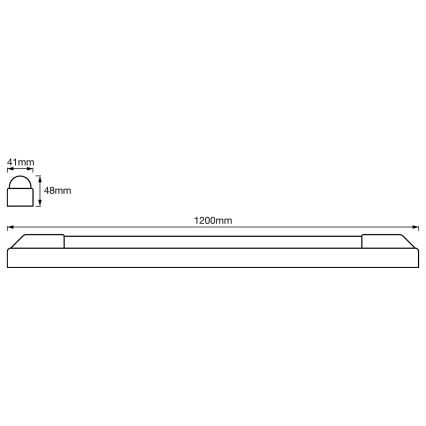 Ledvance - LED Podlinkové svítidlo POWER BATTEN LED/24W/230V 4000K