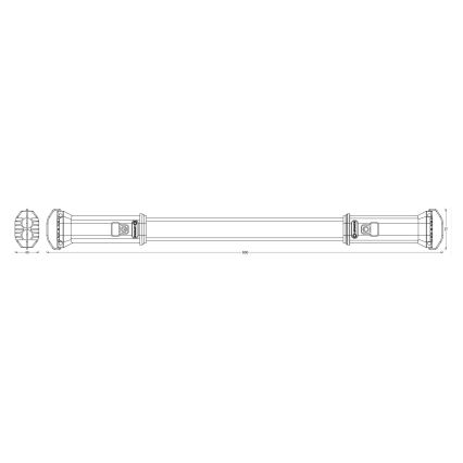 Ledvance - LED Pracovní svítidlo TUBE LED/10W/5V IP54