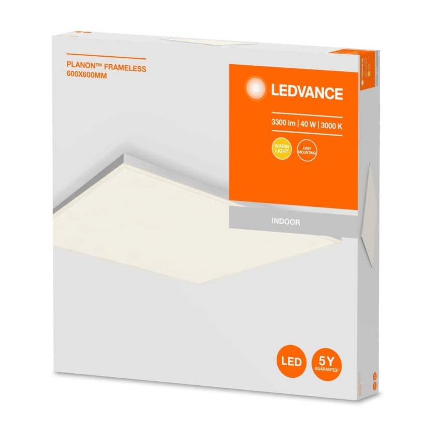 Ledvance - LED Přisazený panel FRAMELESS LED/40W/230V 3000K