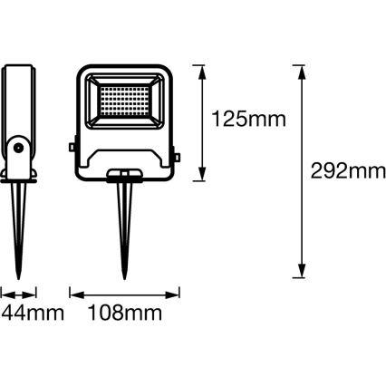 Ledvance - LED Reflektor ENDURA LED/10W/230V IP65