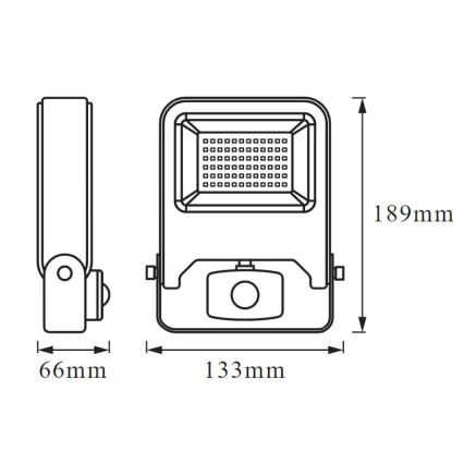 Ledvance - LED Reflektor ENDURA se senzorem LED/20W/230V IP44