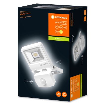 Ledvance - LED Reflektor se senzorem ENDURA LED/10W/230V IP44