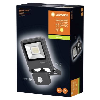 Ledvance - LED Reflektor se senzorem ENDURA LED/20W/230V IP44