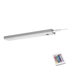 Ledvance - LED RGB Stmívatelné podlinkové svítidlo SLIM LED/8W/230V + dálkové ovládání