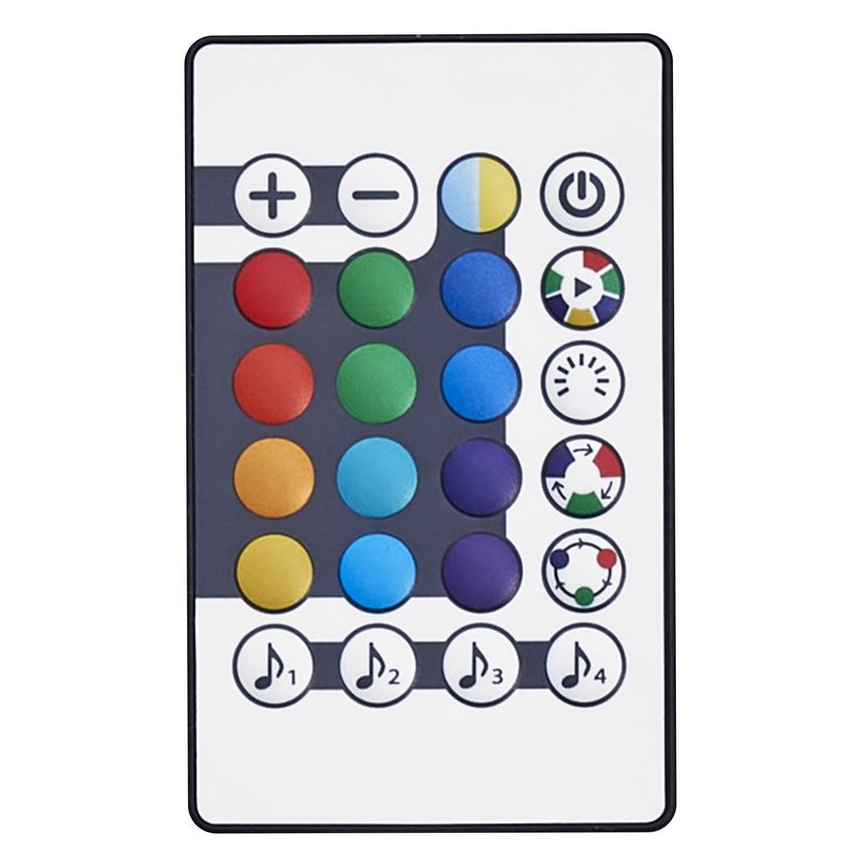 Ledvance - LED RGB Stmívatelný pásek FLEX AUDIO 3m LED/12,5W/230V + dálkové ovládání