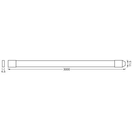 Ledvance - LED RGB+TW Stmívatelný venkovní pásek FLEX 3m LED/12,5W/230V 2700-6500K IP44 Wi-Fi