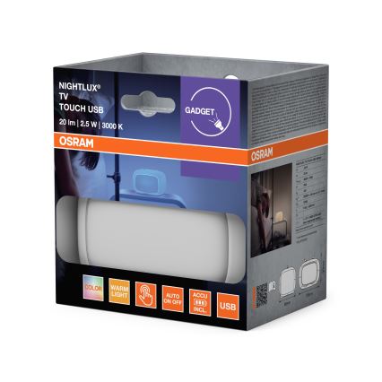 Ledvance - LED RGBW Dotyková dětská noční lampička TOUCH LED/2,5W/5V