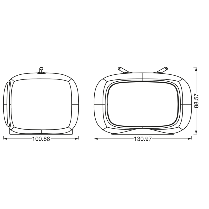 Ledvance - LED RGBW Dotyková dětská noční lampička TOUCH LED/2,5W/5V