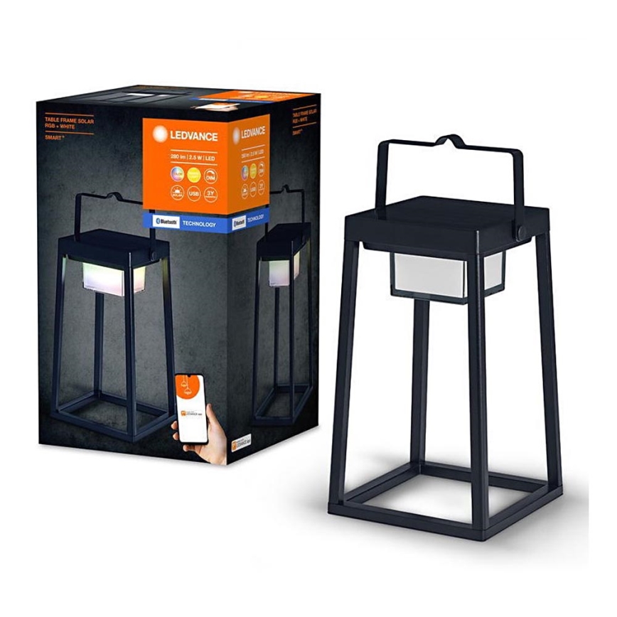 Ledvance - LED RGBW Stmívatelná solární lampa SMART+ TABLE LED/2,5W/3,7V 2200 mAh IP44
