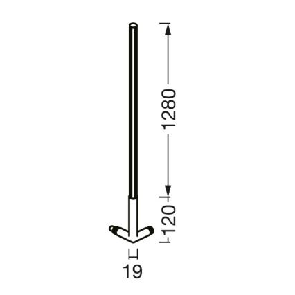 Ledvance - LED RGBW Stmívatelná stojací lampa SMART+ CORNER LED/14W/230V 3000-6500K Wi-Fi