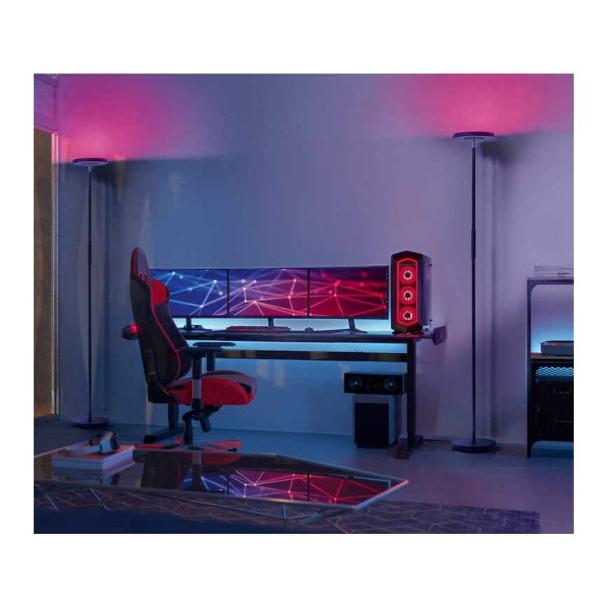 Ledvance - LED RGBW Stmívatelná stojací lampa SMART+ FLOOR LED/24W/230V 2700-5000K Wi-Fi