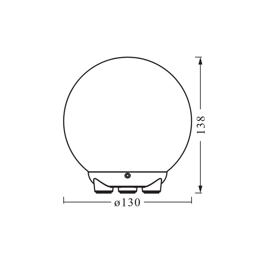 Ledvance - LED RGBW Stmívatelná nabíjecí stolní lampa SMART+ MAGIC LED/2,5W/5V 2200-6500K Wi-Fi