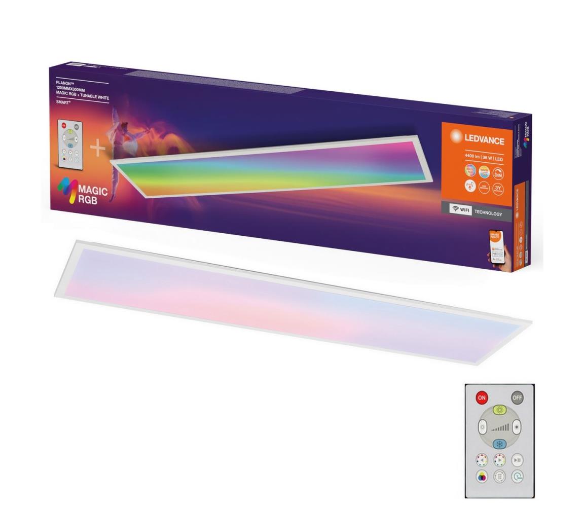 Ledvance Ledvance-LED RGBW Stmívatelné stropní svítidlo SMART+MAGIC LED/36W/230V Wi-Fi+DO P225397