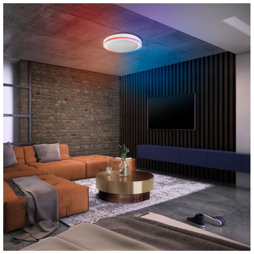 Ledvance - LED RGBW Stmívatelné stropní svítidlo SMART+ MAGIC LED/38W/230V  2700-6500K Wi-Fi