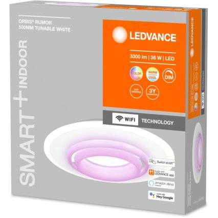 Ledvance - LED RGBW Stmívatelné stropní svítidlo SMART+ ORBIS LED/32W/230V Wi-Fi