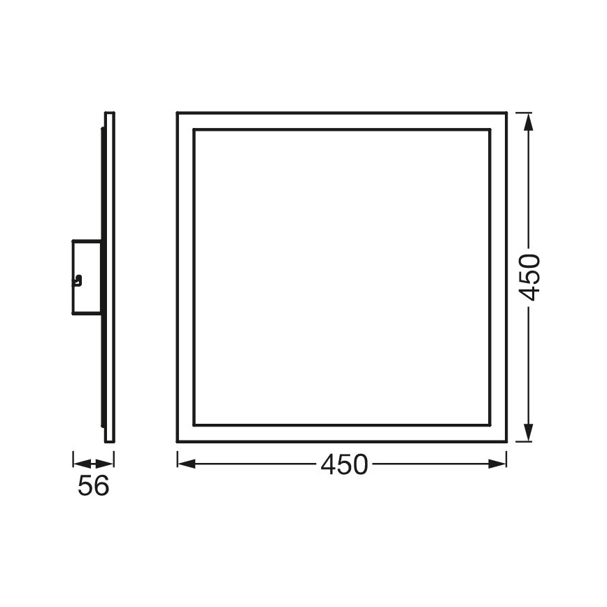 Ledvance - LED RGBW Stmívatelný panel SMART+ PLANON LED/28W/230V 3000-6500K Wi-Fi + dálkové ovládání