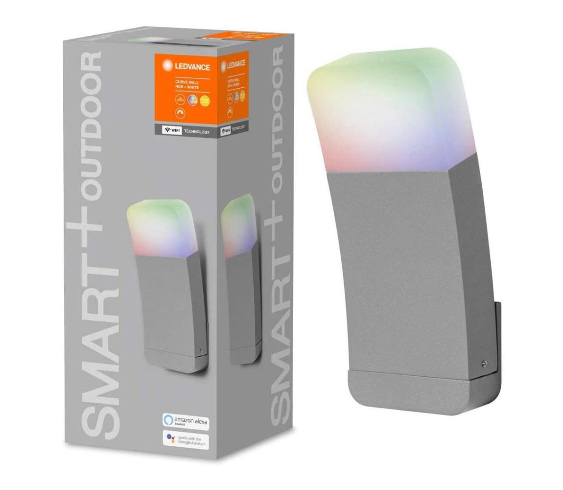 Ledvance Ledvance - LED RGBW Venkovní nástěnné svítidlo SMART+ CURVE LED/9W/230V IP44 P224663
