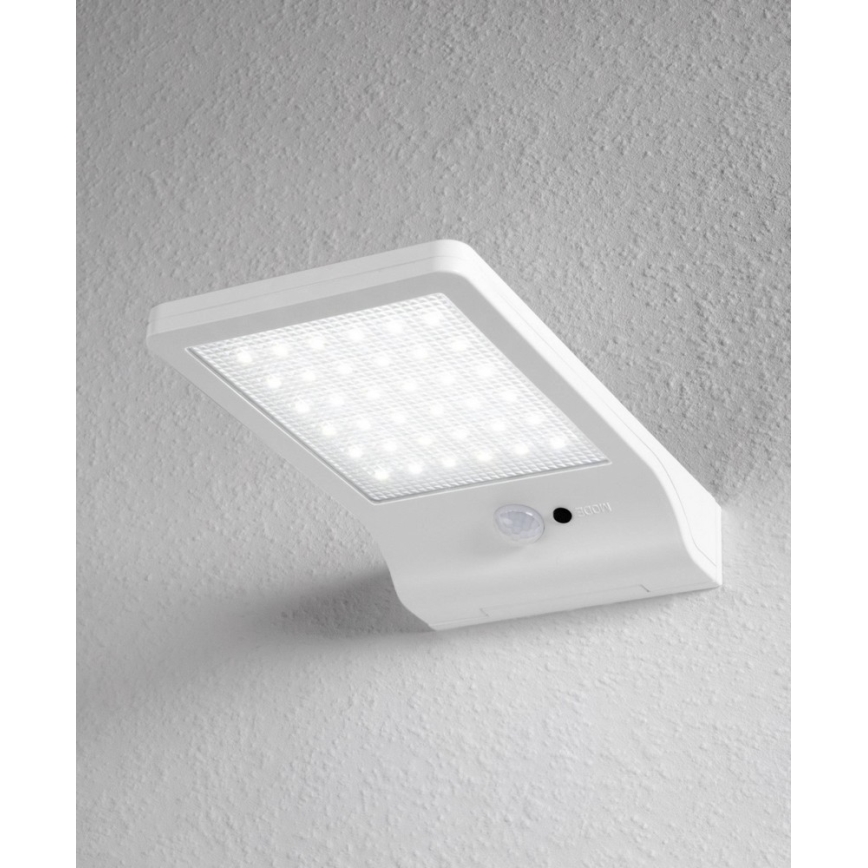 Ledvance - LED Solární nástěnné svítidlo se senzorem DOORLED LED/3W/3,3V 2000 mAh IP44